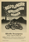 Programme cover of Reutlingen, 01/08/1948