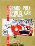 Programme cover of Riverside International Raceway (CA), 03/04/1960
