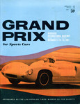 Programme cover of Riverside International Raceway (CA), 15/10/1961