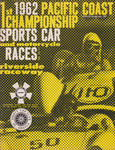 Programme cover of Riverside International Raceway (CA), 11/02/1962