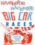 Programme cover of Riverside International Raceway (CA), 20/05/1962