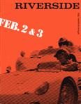 Programme cover of Riverside International Raceway (CA), 03/02/1963