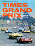 Programme cover of Riverside International Raceway (CA), 11/10/1964