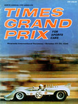 Programme cover of Riverside International Raceway (CA), 30/10/1966