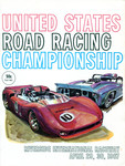 Programme cover of Riverside International Raceway (CA), 30/04/1967