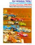 Programme cover of Riverside International Raceway (CA), 29/10/1972