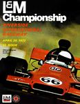 Programme cover of Riverside International Raceway (CA), 29/04/1973