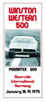 Brochure cover of Riverside International Raceway (CA), 19/01/1975