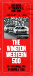 Brochure cover of Riverside International Raceway (CA), 18/01/1976