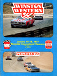 Programme cover of Riverside International Raceway (CA), 16/01/1977