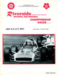 Programme cover of Riverside International Raceway (CA), 04/07/1977