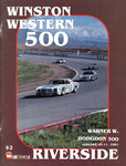 Programme cover of Riverside International Raceway (CA), 11/01/1981