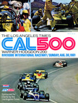 Programme cover of Riverside International Raceway (CA), 30/08/1981