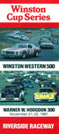 Brochure cover of Riverside International Raceway (CA), 22/11/1981