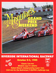 Programme cover of Riverside International Raceway (CA), 03/10/1982