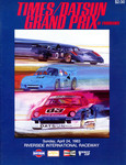 Programme cover of Riverside International Raceway (CA), 24/04/1983