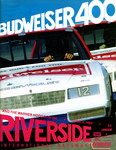 Programme cover of Riverside International Raceway (CA), 03/06/1984