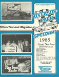 Programme cover of Riverside Park Speedway (MA), 08/06/1985