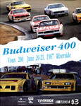 Programme cover of Riverside International Raceway (CA), 21/06/1987