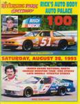 Programme cover of Riverside Park Speedway (MA), 28/08/1993