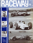Cover of Riverside 'Raceway' Magazine, December, 1967