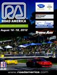 Programme cover of Road America, 18/08/2012