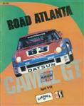 Programme cover of Road Atlanta, 10/04/1983