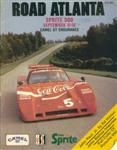 Programme cover of Road Atlanta, 12/09/1982