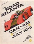 Programme cover of Road Atlanta, 11/07/1971
