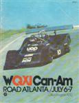 Programme cover of Road Atlanta, 07/07/1974