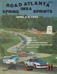 Programme cover of Road Atlanta, 04/04/1982