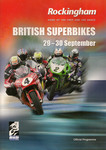 Programme cover of Rockingham Motor Speedway (GBR), 30/09/2001