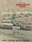 Programme cover of Rockingham Speedway (USA), 16/06/1968