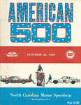 Programme cover of Rockingham Speedway (USA), 26/10/1969