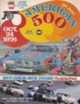 Programme cover of Rockingham Speedway (USA), 24/10/1976