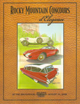 Programme cover of Rocky Mountain Concours d'Elegance, 2008