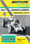 Programme cover of Roskilde Ring, 29/04/1962