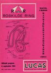 Programme cover of Roskilde Ring, 06/09/1964