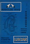 Programme cover of Roskilde Ring, 26/09/1965
