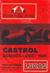 Programme cover of Roskilde Ring, 05/05/1968
