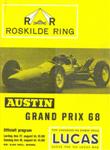 Programme cover of Roskilde Ring, 18/08/1968