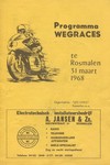 Programme cover of Rosmalen, 31/08/1968