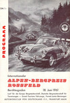 Programme cover of Rossfeld Hill Climb, 18/06/1961