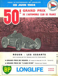 Programme cover of Rouen les Essarts, 28/06/1964