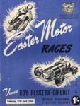 Programme cover of Roy Hesketh Circuit, 17/04/1954