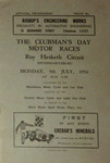Programme cover of Roy Hesketh Circuit, 09/07/1956
