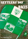 Programme cover of Roy Hesketh Circuit, 02/09/1957