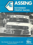 Programme cover of Roy Hesketh Circuit, 19/11/1977