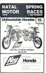 Programme cover of Roy Hesketh Circuit, 01/09/1979