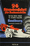 Programme cover of Saalburg, 21/06/1925